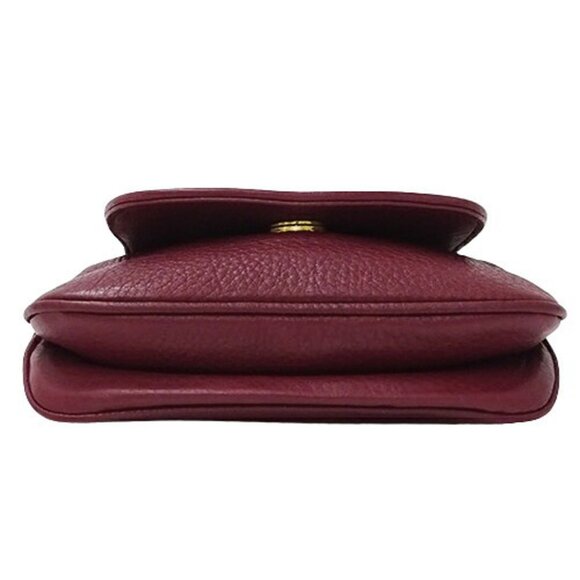 GUCCI Authentic Purple Leather Shoulder Bag - Picture 4 of 13